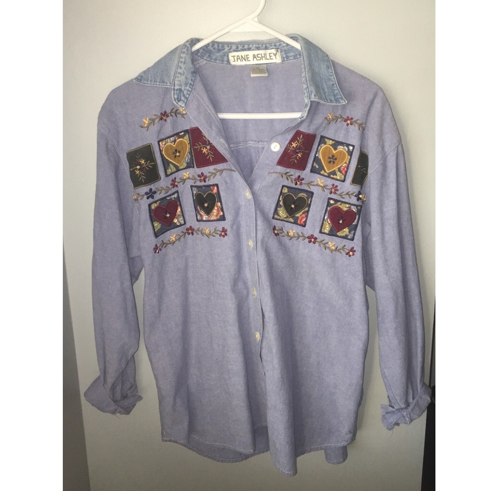 Jean Button Up